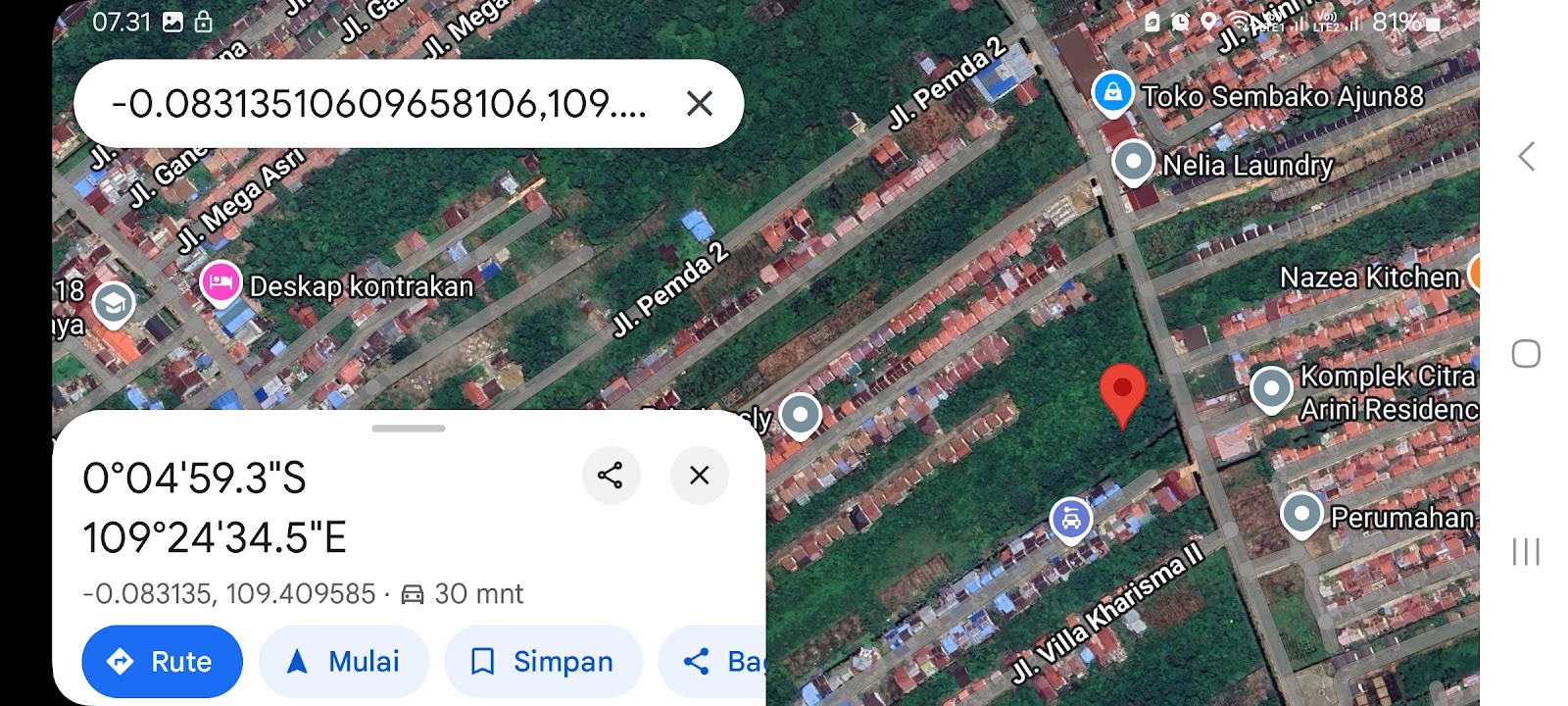 Tanah Dijual Pinggir Jalan — foto 2