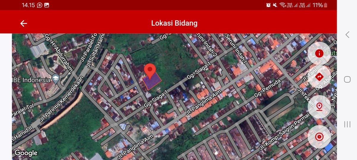 Lahan luas cocok untuk hunian dekat dengan akses jalan raya — foto 4